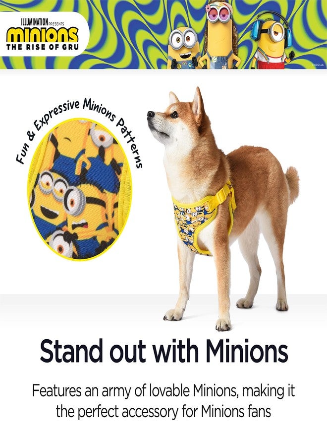 Minions Dog Harness, Medium, Yellow, More Than a Minion | Comfortable Mesh No-Pull Dog Harness| Gifts for Minions Fans and Their Pets | Officially Licensed Pet Product from Universal Studios - Image 2